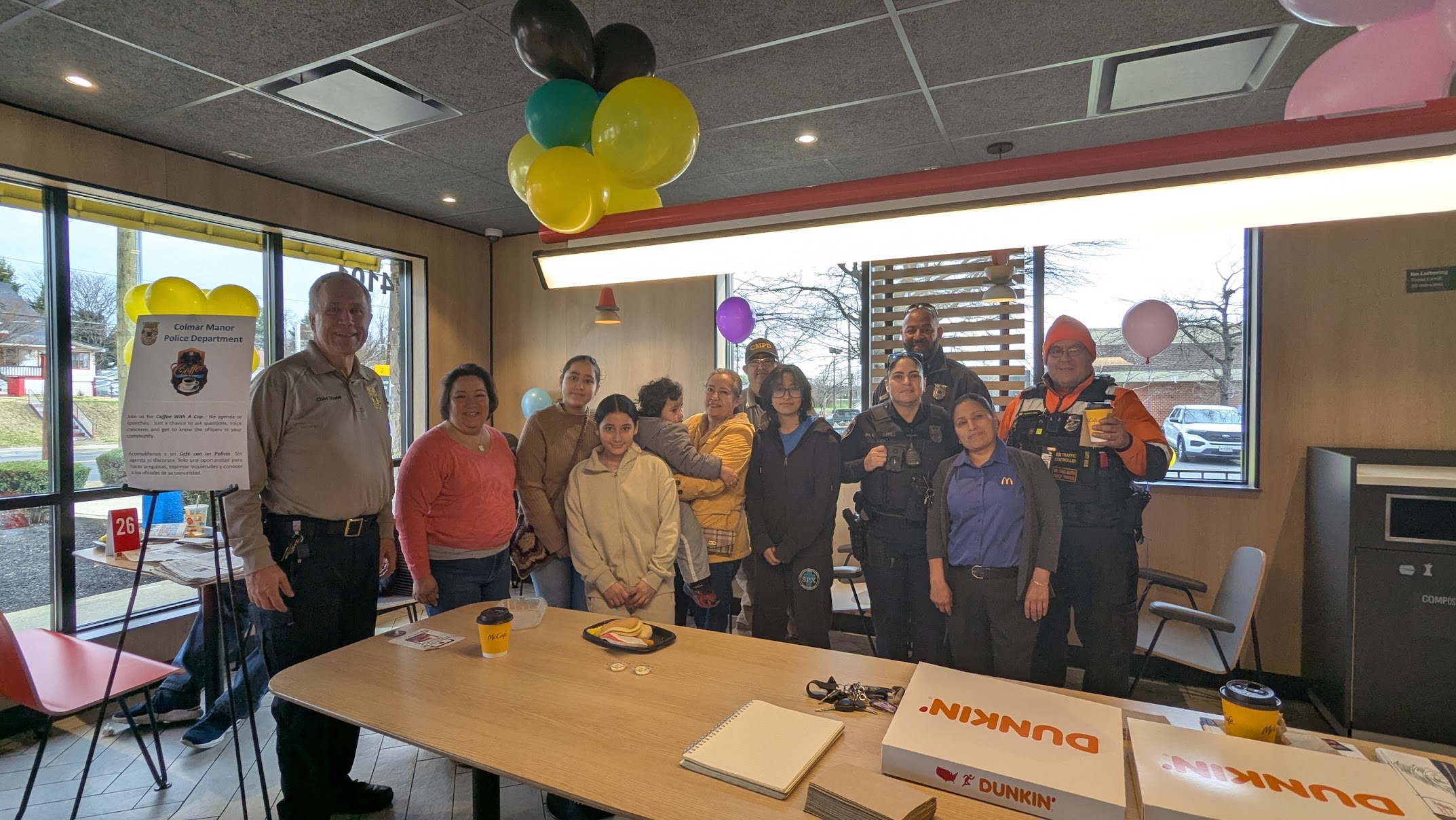 Community activity in Colmar Manor