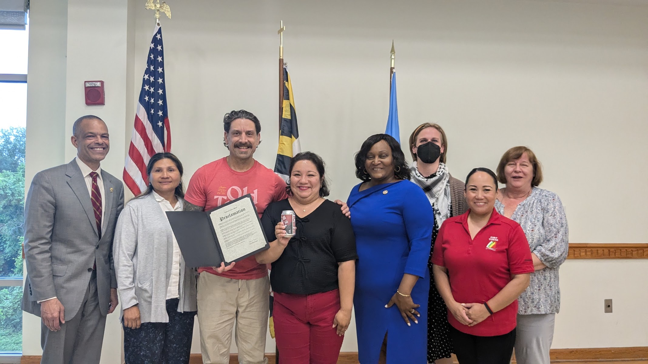 Community activity in Colmar Manor